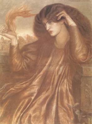 Dante Gabriel Rossetti La Donna della Fiamma (mk28) oil painting image